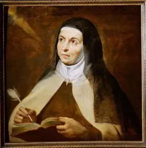 Bookmark of St. Theresa of Avila